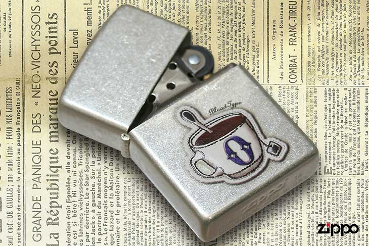 Zippo ジッポー 血液型シリーズ O型