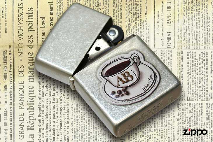 Zippo ジッポー 血液型シリーズ AB型