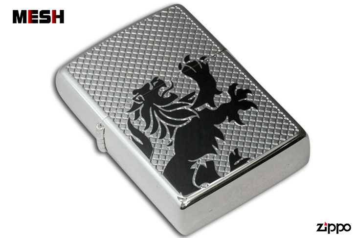 Zippo ジッポー メッシュ MESH ライオン Lion