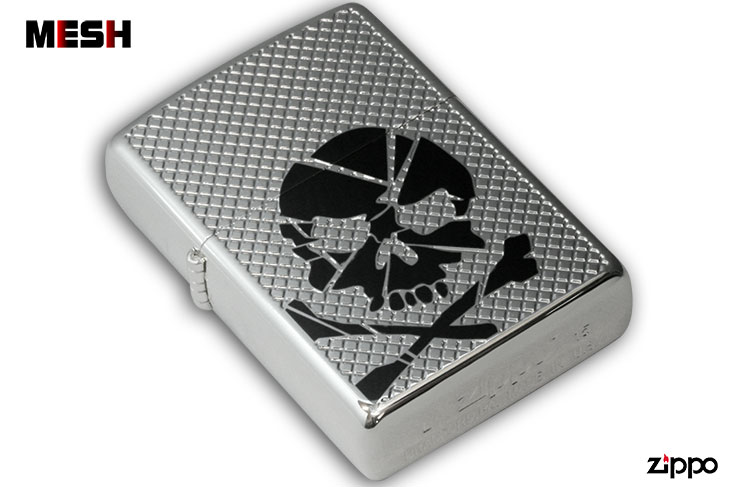 Zippo ジッポー メッシュ MESH スカル Skull