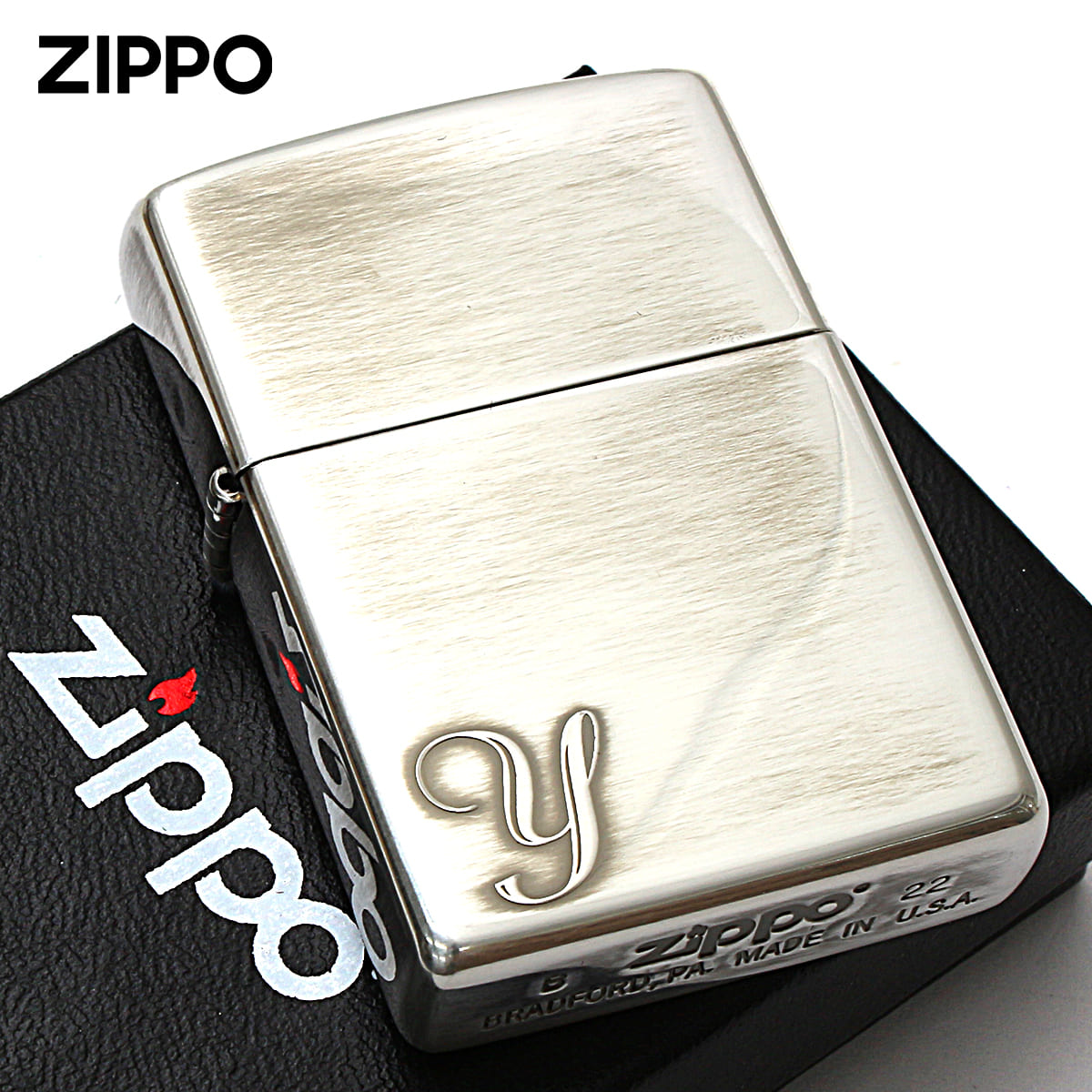 ZIPPO ZIPPO アルファベット A・H・K・M・N・S・T イニシャル