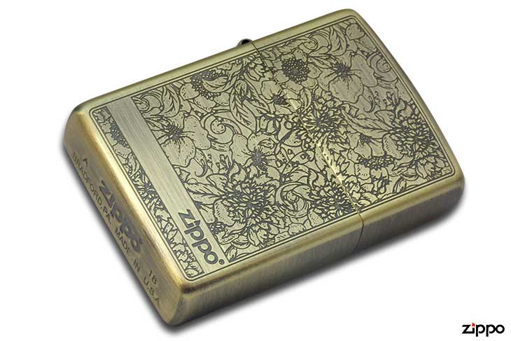 pomikoページです① Zippo ジッポー Peony ピオニー BS メール便可｜Zippo専門店