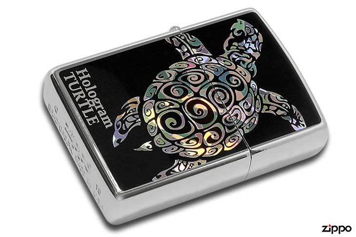 Zippo ジッポー Hologram ホログラム タートル メール便可