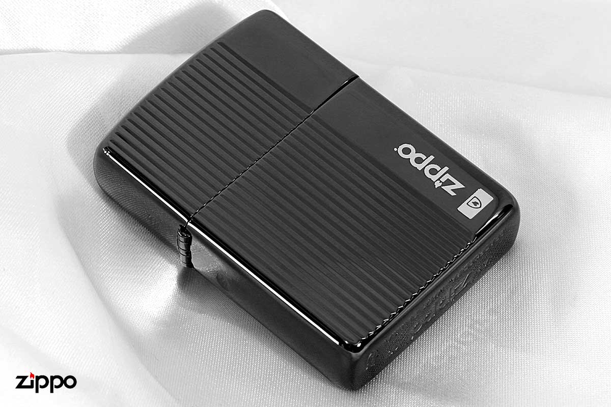 Zippo ジッポー バーチカルカット チタンコーティング BK 2-57c