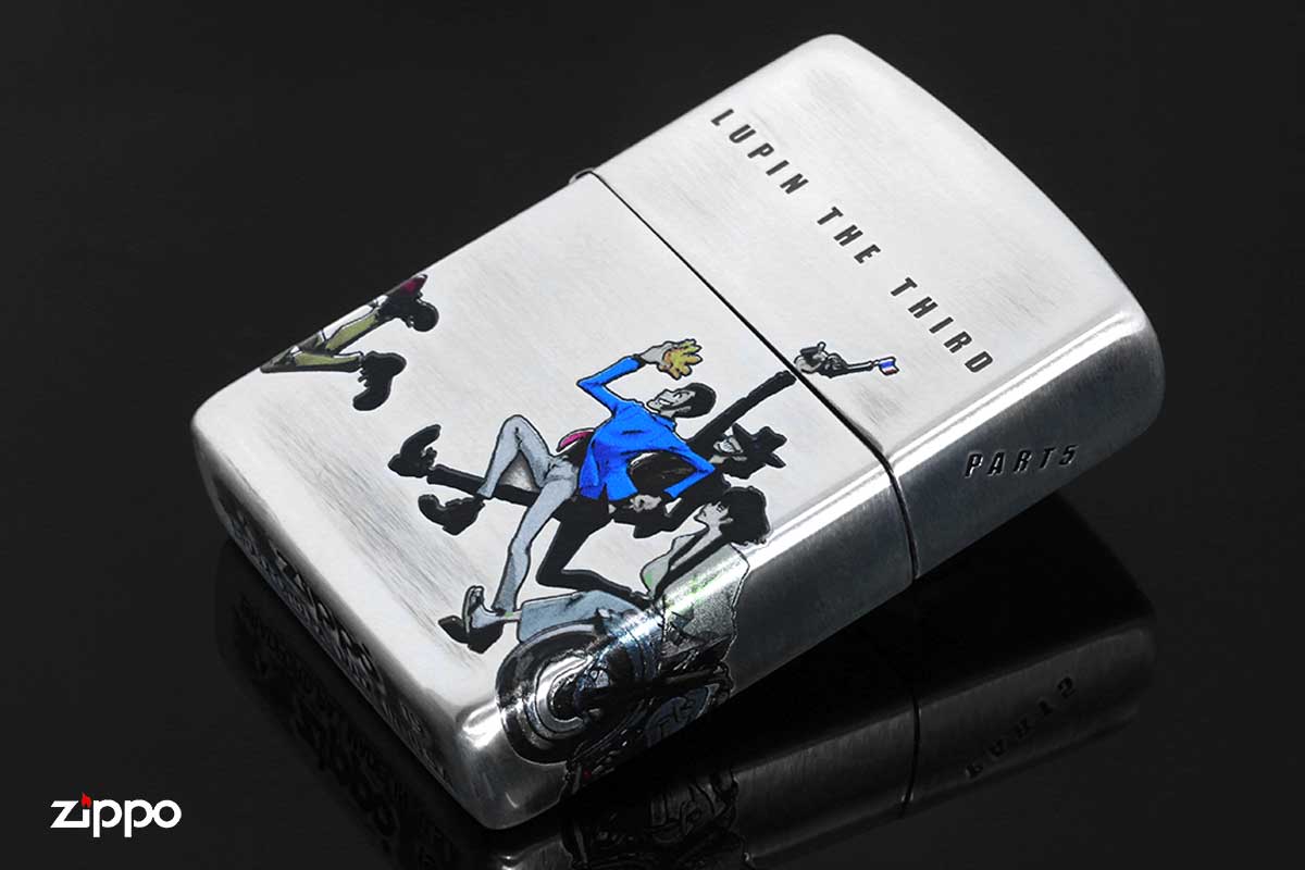 Zippo ジッポー ルパン三世 アニメ キャラ サイド・チェイス 4面