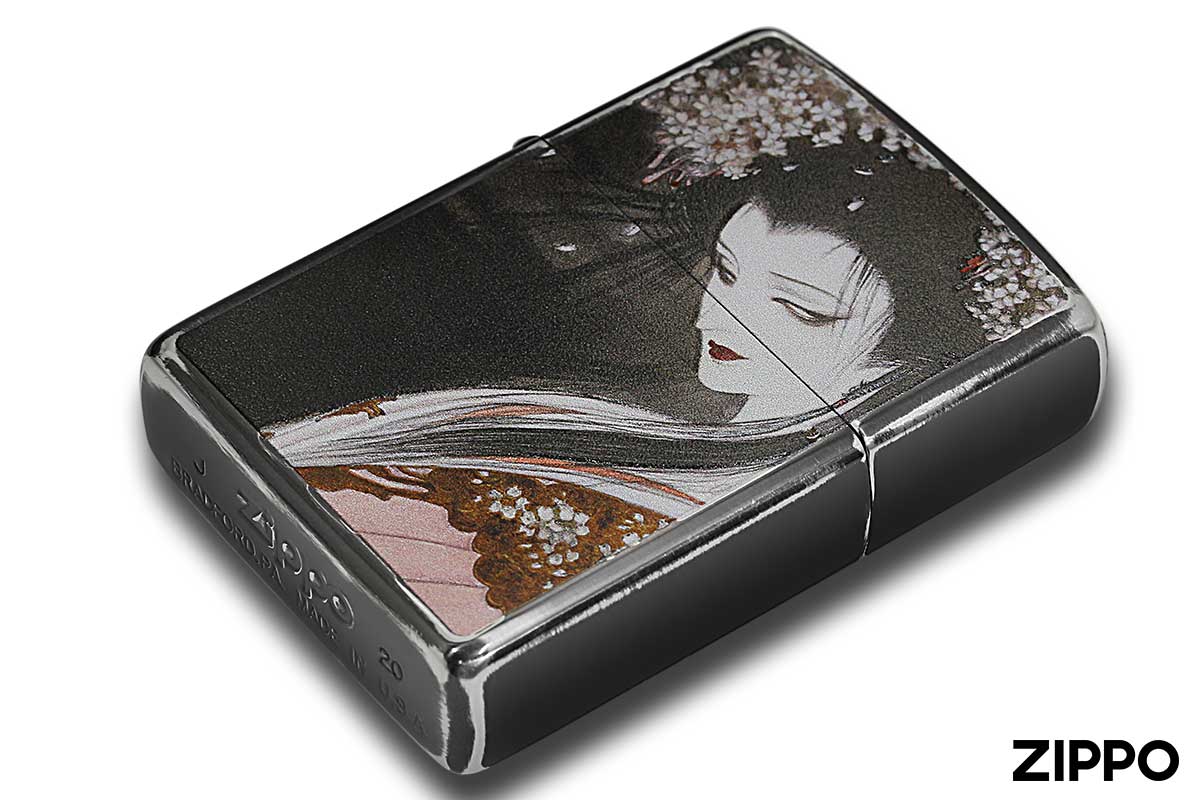 Zippo ジッポー 天野喜孝 Amano Yoshitaka 櫻姫 80215