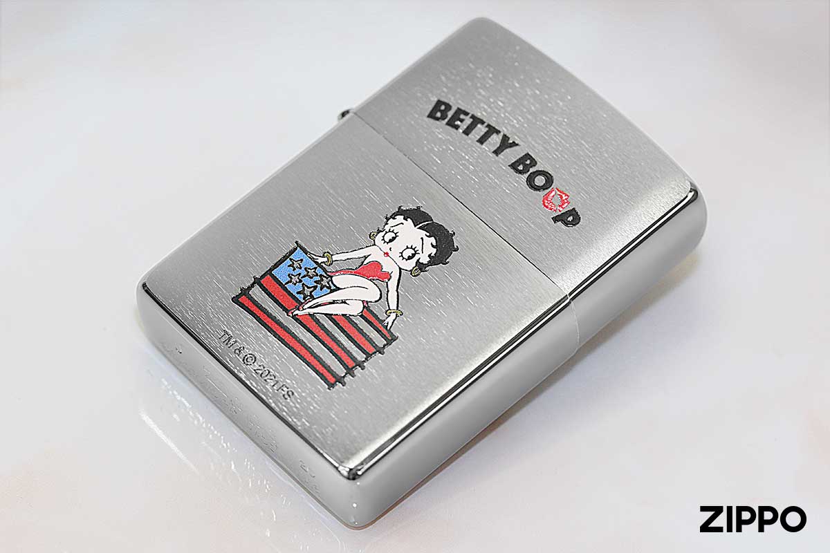 Zippo ジッポー Betty Boop ベティ・ブープ フラッグ 80218 メール便可