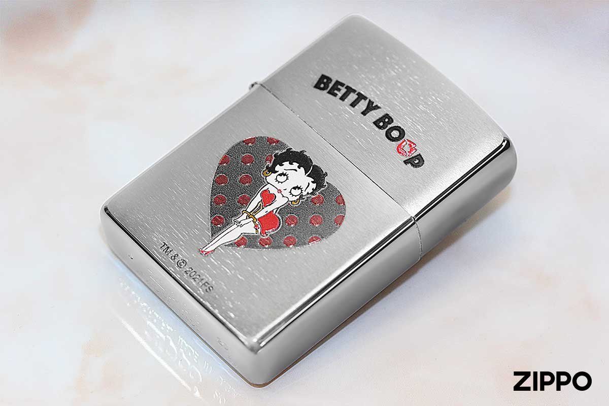 Zippo ジッポー Betty Boop ベティ・ブープ ハート 80219 メール便可