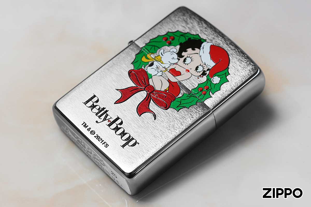 Zippo ジッポー Betty Boop ベティ・ブープ Christmas クリスマス 70675 メール便可