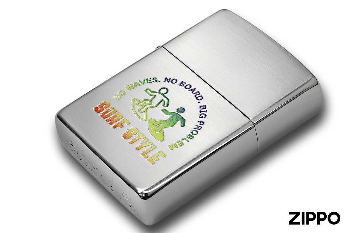 Zippo ジッポー Surfing Pictogram サーフィン ピクトグラム 70686 メール便可
