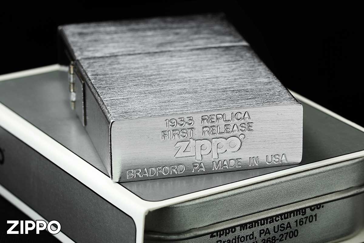 Zippo ジッポー 1933レプリカ ファーストリリース つや消し Brushed