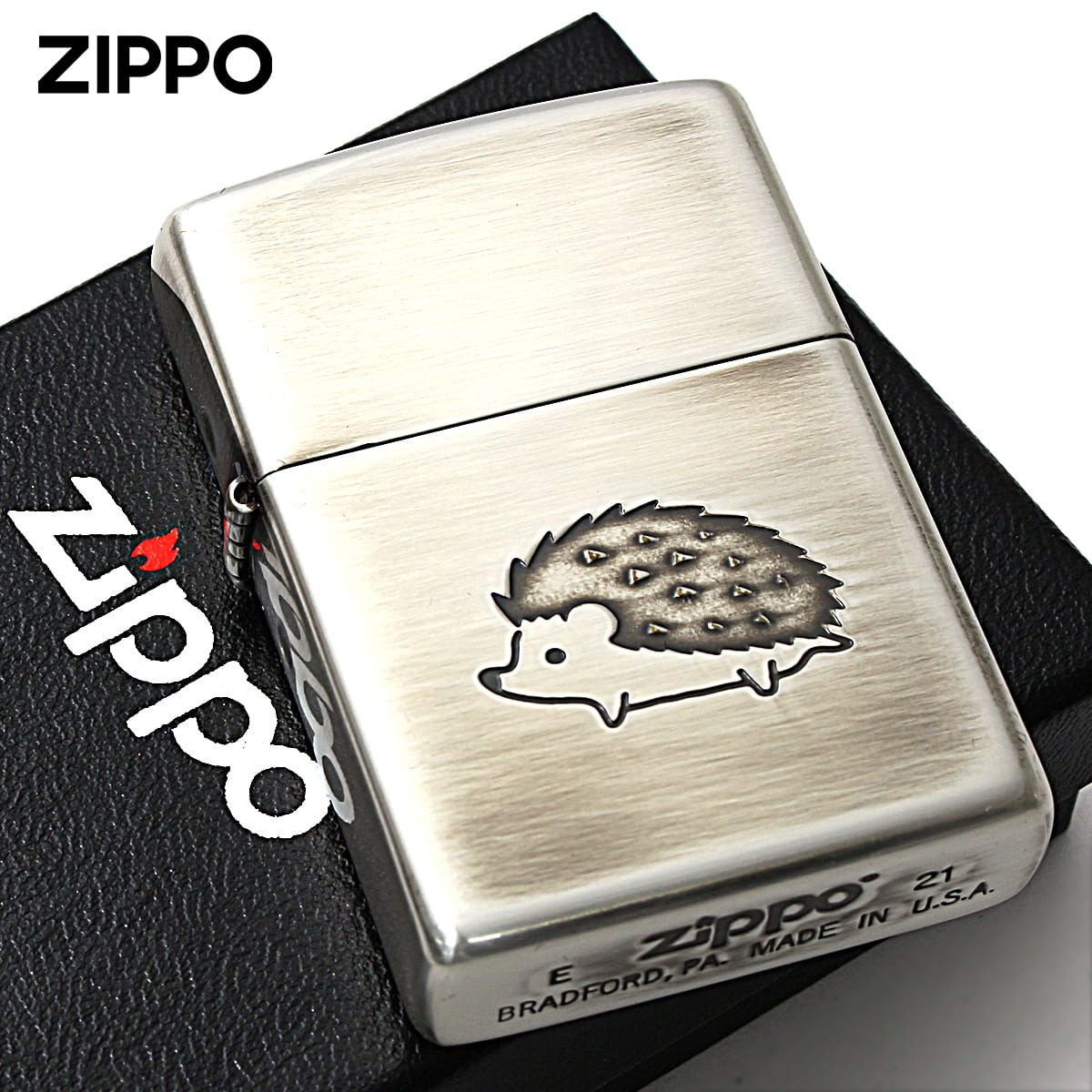 Amazon.co.jp: ZIPPO ハリネズミ ジッポ ライター レディース