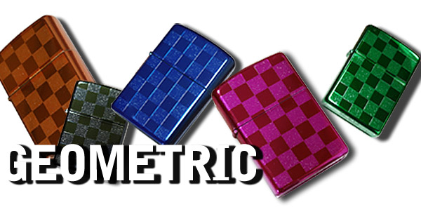 GEOMETRIC・ラメ&クリアコーティングZIPPO